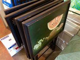 Tray Tables - set of four