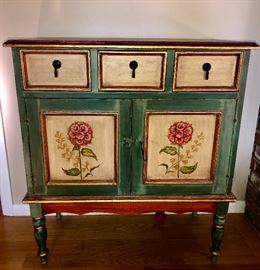 Painted cabinet