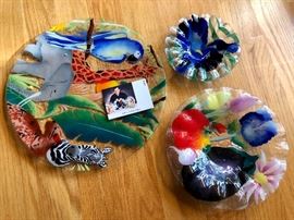 William McGrath, fused glass artist - giftable for the holiday!