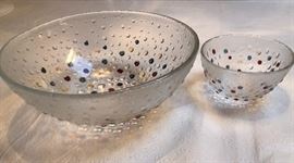 Great set of artsy bowls