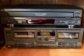 Technics and Admiral stereo components