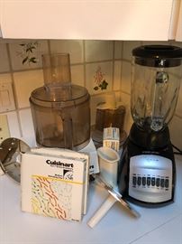 Blenders, Cuisinart food processor