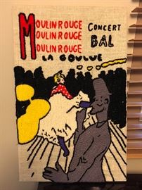 Vintage Moulin Rouge Wall Art