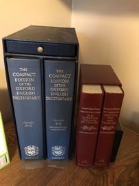The compact Edition of the Oxford English Dictionary and Thesaurus