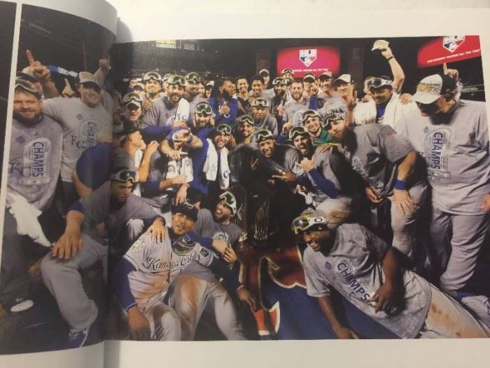 Brand New 2015 World Series Championship Kansas City Royals Commemorative Book Retail Value 

$40.00