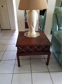 Mid Century end table. 