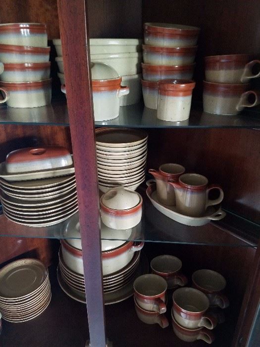 Whole set of Mikasa stoneware
