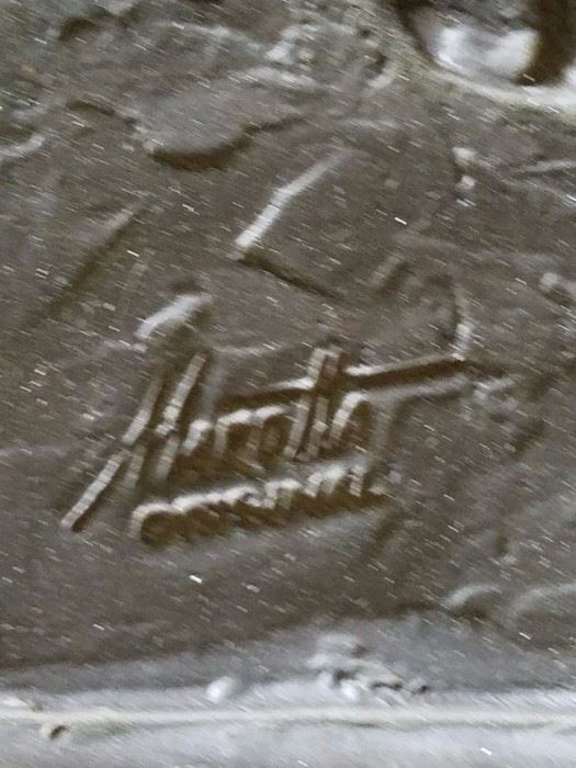 Statue signed Marotta original