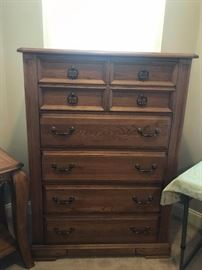 #24	Broyhill Chest of 5 drawers  40x18x56	 $175.00 
