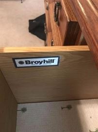 #29	Broyhill Dresser with Mirror  64x18x35.5  Mirror  42x42	 $175.00 

