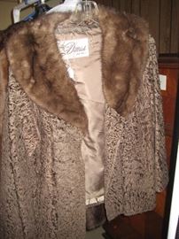 Vintage Dittrich fur jacket