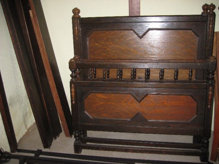 Pair of antique twin beds $100
