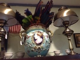 Pottery - Indian Feather Head Dress  