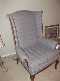 Wing-back chair