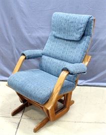 Dupont Dymetrol Wood Frame Rocking Chair/Rocker/Glider, 29"W x 46"H