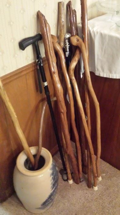 Hand Carved Canes 