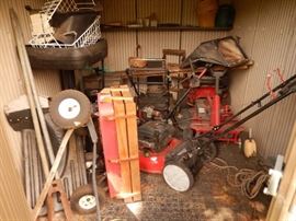 Shed full.