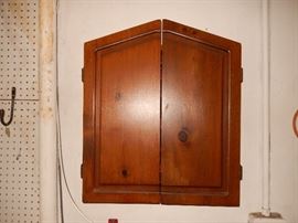 Dart  board closed