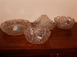 Part of many pieces of ABC crystal