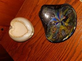 2 Murano dishes
