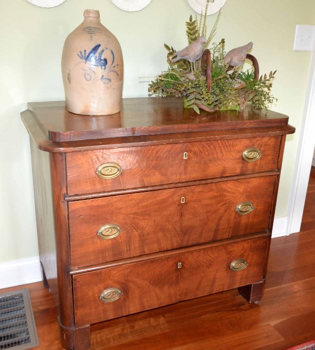1800's 3 drawer chest (more photos available upon request)