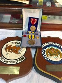 Military Plaques and medals