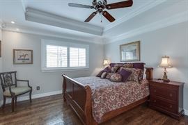 Queen size bed, with Dresser, two night stands, chest and mirror. (mattresses and bedding included)