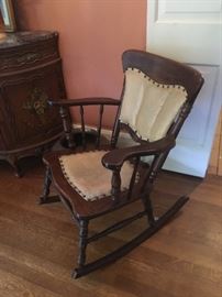 Antique Child's rocking chair