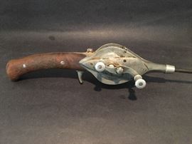 Hurd Supercaster rod and reel of the 1940's