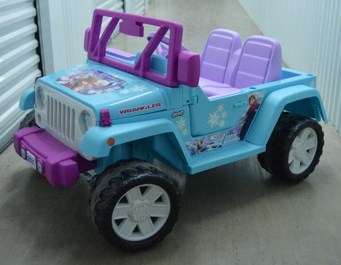 "Frozen" Kid's Jeep by Fisher Pricehttp://www.ctonlineauctions.com/detail.asp?id=641894