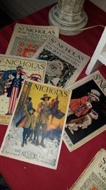 Vintage magazines.  1904-1926 "St. Nicholas"