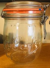 Largest of the French jars, very unique for any kitchen!