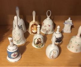 Collection of many bells