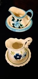 Miniature pitcher and bowl