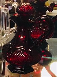 Vintage Avon Ruby Red bottle