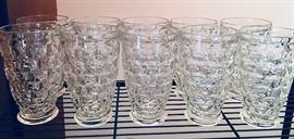 Set of glasses. Heavy every day glasses without a blemish. Like new!