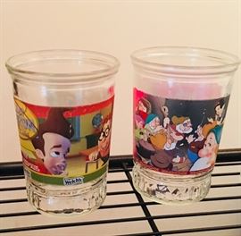 Vintage small juice cups. Collectors cups