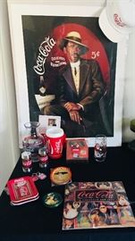 Coca Cola collectors items.