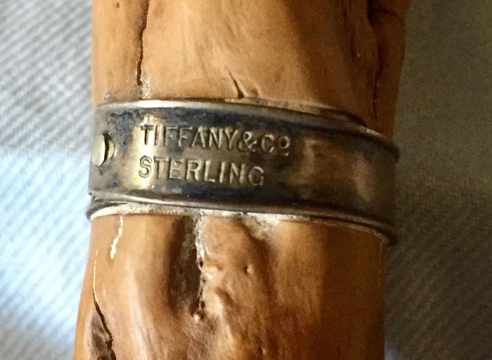 SILVER BAND MARKED TIFFANY & CO. STERLING 