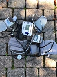 Blood pressure cuffs etc.