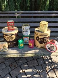 Antique Advertising Tins