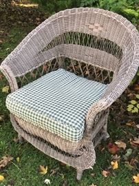 Antique Wicker Chair