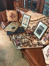 Antique Atlas - Map , Pinky and Blue Boy Prints, 