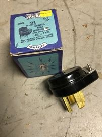 Antique vintage stove plug with original box