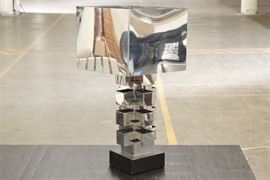 Curtis Jere Mid Century Modern Geometric Table Lamp