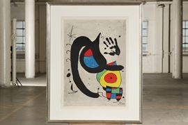 Signed Impressionist Sculpture Of A Profile With Geometric Configuration