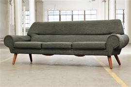 Jorgen Ryesberg Denmark Upholstered Sofa