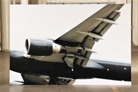 Classic Mid Century Modern Design In A Rocker With Ottoman