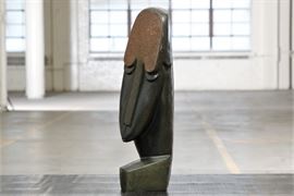 Edronce Rukodzi (African, B. 1952) Figural Stone Sculpture