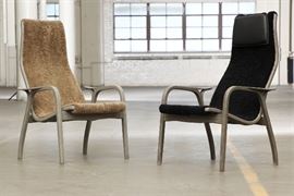 Two Yngve Ekstrom For Sweedse Easy Chairs
